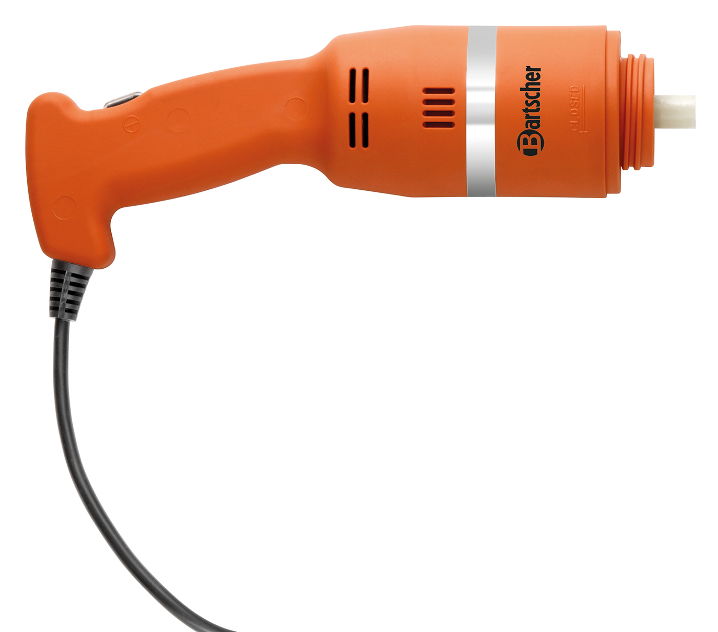 Bartscher Stabmixer MX 235 | Frequenz: 50-60 Hz |Maße: 7,5 x 7,5 x 52,0 cm. Gewicht: 1,4 kg