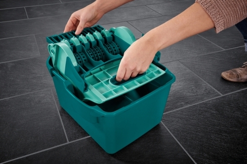 Leifheit Set Wischtuchpresse Profi Compact