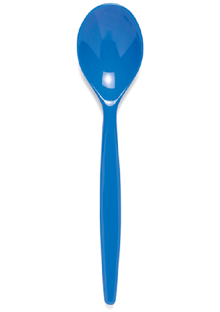 Roltex Löffel groß, Farbe: blau, PC Safe, unzerbrechbar