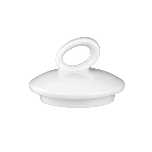 Seltmann Deckel zur Zuckerdose 0,20 l, rund, Form: Trio, weiss, hohe Kantenschlagfestigkeit, Made in Germany