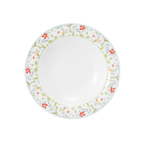 Seltmann Salatteller 19 cm, rund, Form: Community, Dekor: 57401 Landhaus, hohe Kantenschlagfestigkeit, Made in Germany