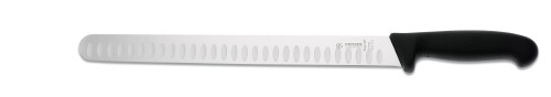 Aufschnittmesser 31 cm, Kullenschliff, schwarz Giesser - Made in Germany