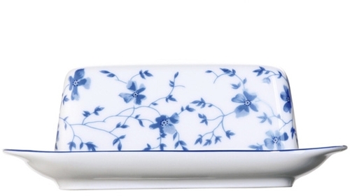 Arzberg Butterdose 125g FORM 1382 BLAUBLÜTEN