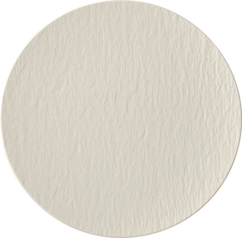 Villeroy & Boch Coupeteller flach, 31,7 cm Durchmesser, Serie The Rock White Glacier