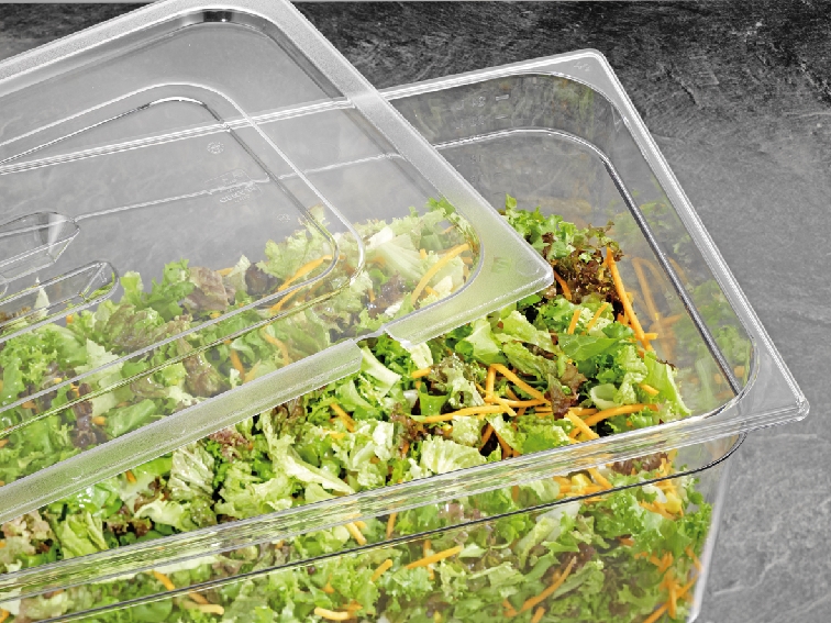 Blanco Gastronormbehälter transparent