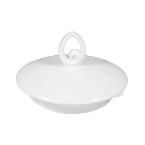 Seltmann Deckel zur Teekanne 1,1 l, rund, Form: Rondo/Liane, weiss, hohe Kantenschlagfestigkeit, Made in Germany