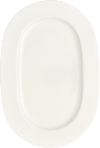 Platte oval 340x230mm Form Stella Hotel - uni weiß Villeroy  Boch