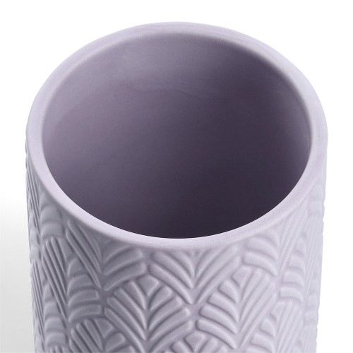 Vorratsdose m. Bambusdeckel, 720 ml, Keramik, / Maße: Ø 10x15 cm, flieder