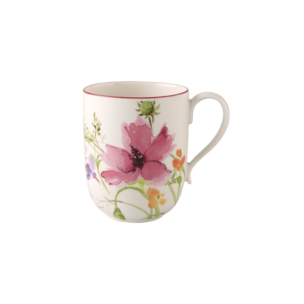 Villeroy und Boch Latte Macchiato Becher - Maße: 12,5 x 8 x 11 cm / Ser.: Mariefleur Basic