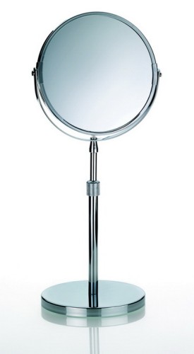 Kela Standspiegel Silvana Metall 38cm 17cmØ
