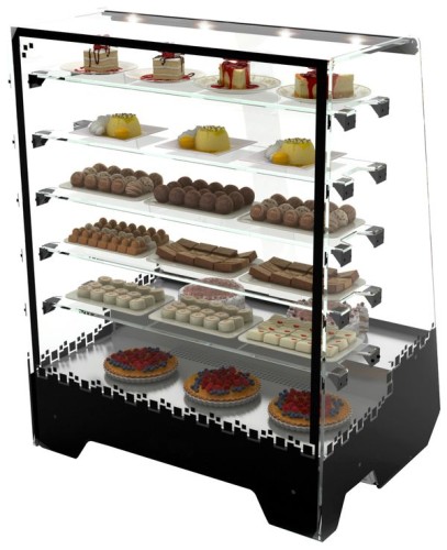 NEUMÄRKER Kühlvitrine Tower 710x535x895 mm