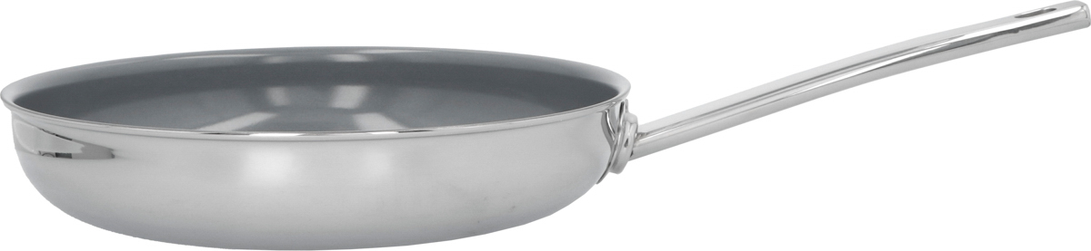 Bratpfanne, 28 cm, 18/10 Edelstahl, rund, Serie: Ecoline 5. Marke: Demeyere