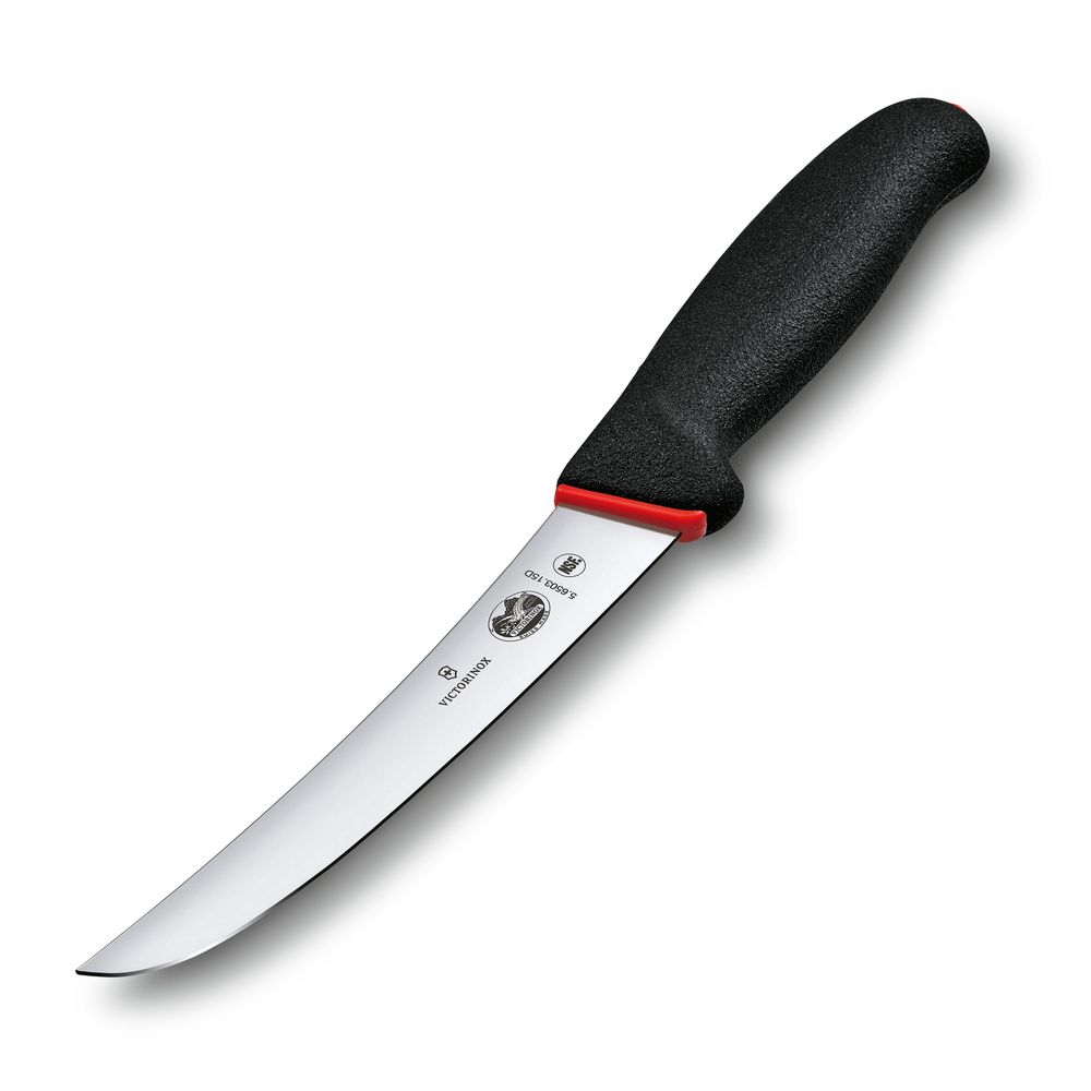 Victorinox Fibrox Dual Grip Ausbeinmesser, gebogene Klinge, 15 cm, s/r