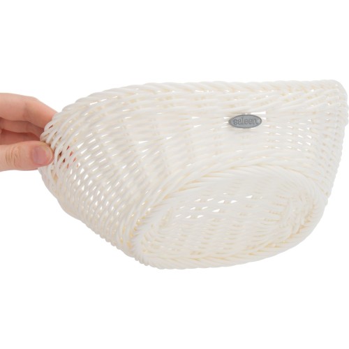 Westmark Korb »Coolorista« oval, 23,5 x 18 x 6/8 cm, weiß