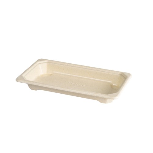 Duni Sushi Box Slim Short 175 ml Braun ungeteilt, 400 Stk/Krt (4 x 100 Stk)