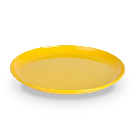 Kinderzeug Essteller flach BRISE 24 cm , gelb