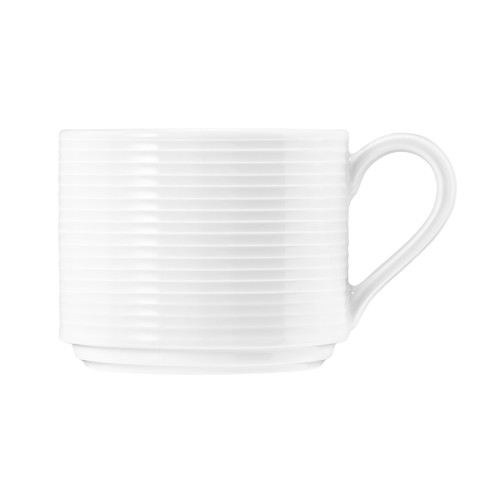 Seltmann Obere zur Milchkaffeetasse 0,25 l. Form: Blues in der Farbe weiss.