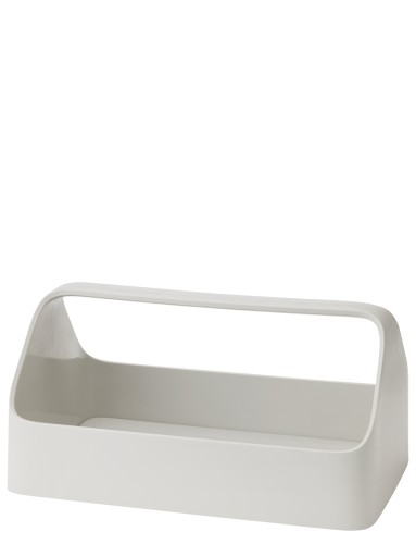 HANDY-BOX Aufbewahrungsbox hellgrau, Maße: 125 x 120 x 190 mm