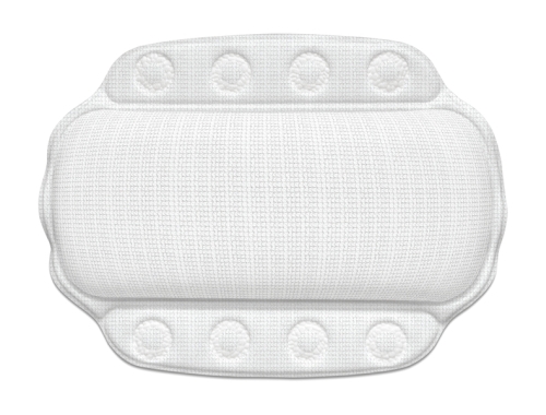 KELA Nackenkissen Kreta weiß