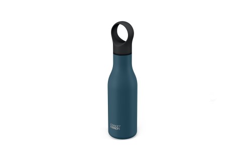 Joseph Joseph Loop Vakuumisolierte Trinkflasche 500 ml - Blau