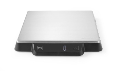 Küchenwaage, Höchstkapazität bis 15kg, Minimalgewicht: 2 g. Wiegefläche aus Edelstahl.