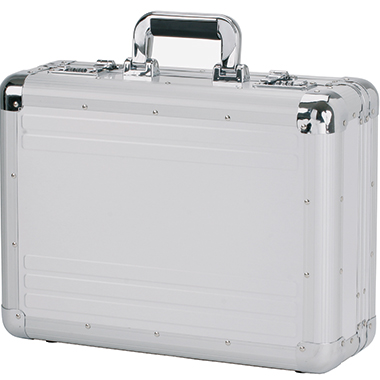 ALUMAXX® Aktenkoffer TAURUS 46 x 35 x 15 cm (B x H x T) Zahlenkombinationsschloss Aluminium silber