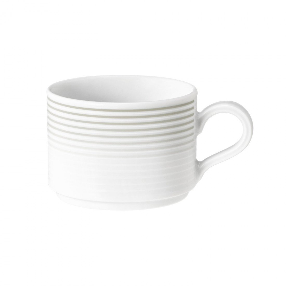 Seltmann Obere zur Kaffeetasse 1 0,18 l, Form: Blues, Dekor: 57718 Perlgrau