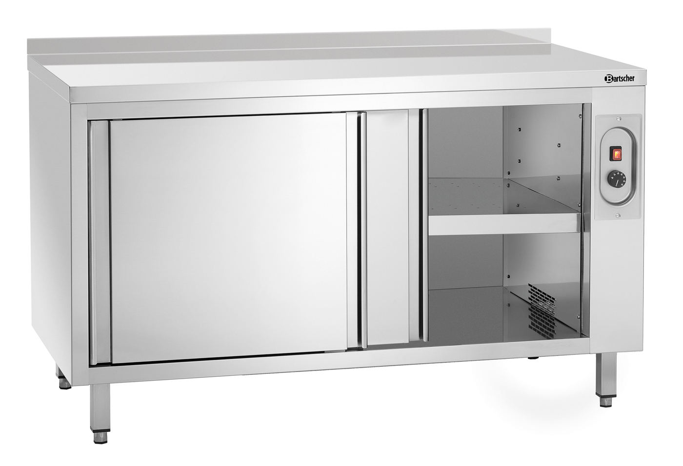 Bartscher Wärmeschrank 700, B1400, MA | TiefeInnen: 620 mm | Maße: 140 x 70 x 85,0 cm. Gewicht:86,4 kg