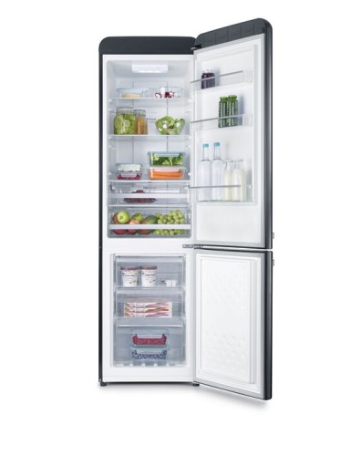 Severin Retro Kombi Total No Frost, neue EEK: E, 250L (180/70), Total Nofrost, Veggibox, Zerobox