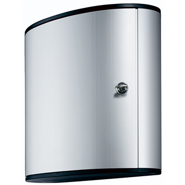 DURABLE Schlüsselschrank KEY BOX 30,2 x 28 x 11,8 cm (B x H x T) 18 Schlüssel Aluminium silber metallic