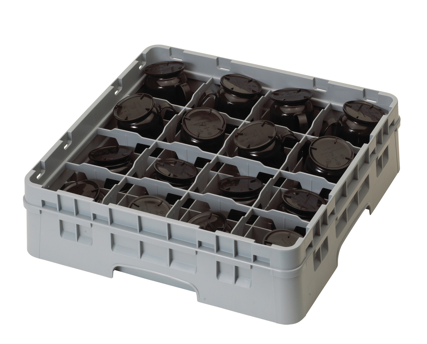 Camrack® mit 16 Fächern 10,7cm maximale Höhe für Tassen/Becher von Cambro
