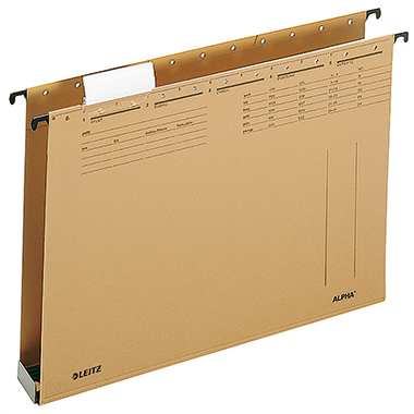 Leitz Hängesammler ALPHA® DIN A4 40mm Natronkarton, recycelt naturbraun