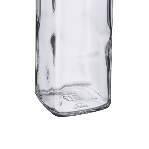 Westmark Bügelverschlussflasche eckig, 500 ml, eckig