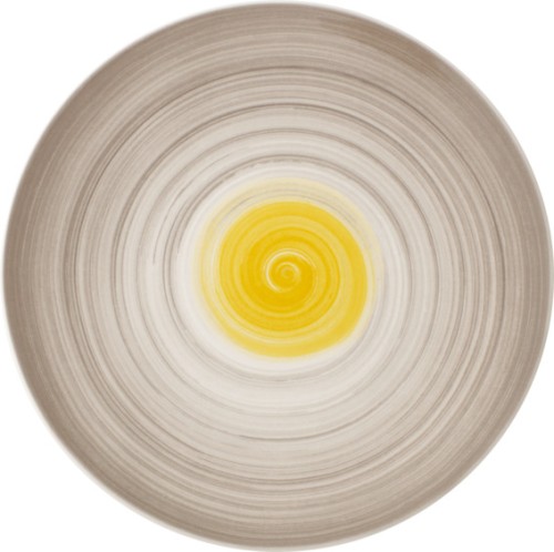 Villeroy & Boch Coupeteller flach, 32 cm Durchmesser, Serie Amarah Date Flower