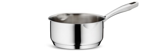 KELA Stielkasserolle Flavoria Edelstahl 18/10 silber glänzend 7,0cm 14,0cmØ 0,8l