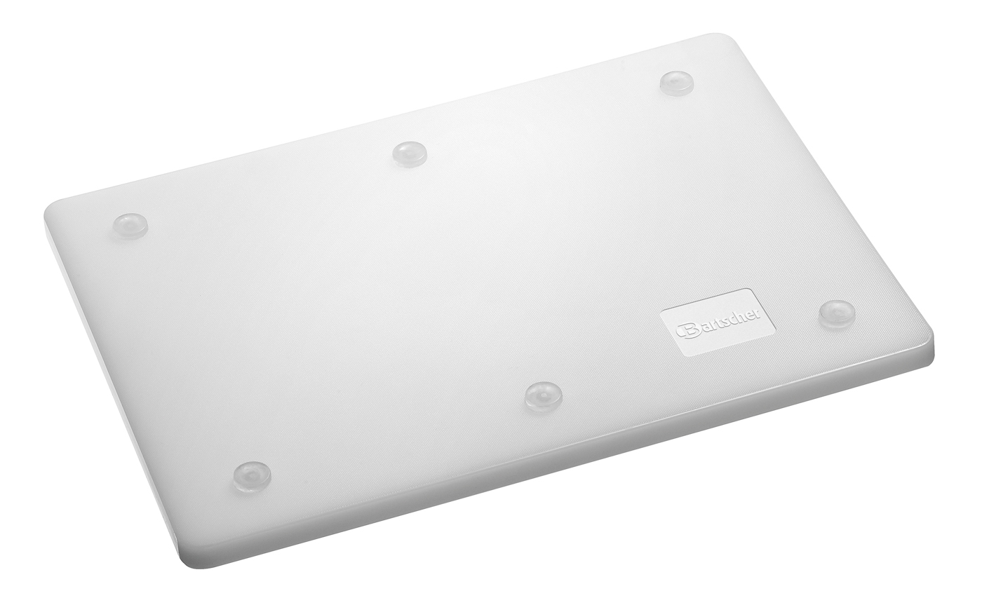 Bartscher Schneidbrett 40x30 W | Plattenstärke:15 mm | Maße: 40 x 30 x 2,0 cm. Gewicht: 1,6 kg