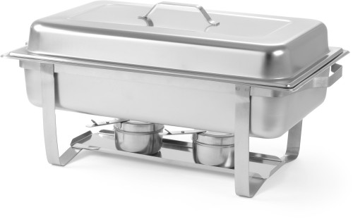 HENDI Chafing Dish Gastronorm 1/1 - 9 Liter - 620x350x(H)310 mm Doppelpack -