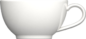 Bauscher Obertasse aus der Kollektion scope, 90 ml, aus Porzellan