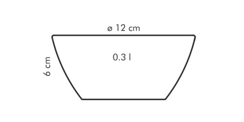 Schale CREMA ø 12 cm