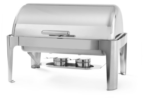 HENDI Chafing Dish Rolltop Gastronorm 1/1 - 9,0 Liter - 660x490x(H)460 mm