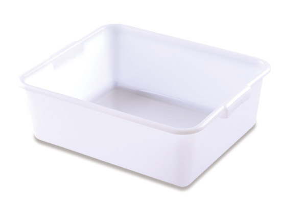 ARAVEN Lebensmittel-Lagerbehälter mit 20 Liter Füllvermögen ohne Deckel, weiß