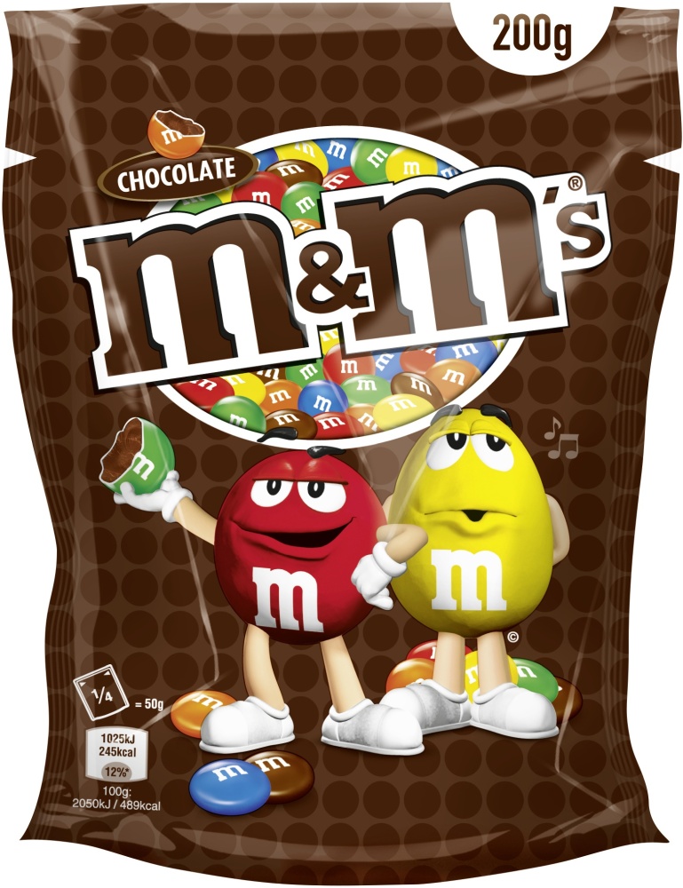M&Ms Chocolate, Inhalt: 200 Gramm