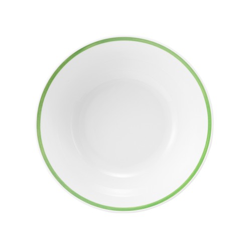 Seltmann Schüssel rund 21 cm, rund, Form: Community, Dekor: 57394 Pinselband 7, hohe Kantenschlagfestigkeit, Made in Germany