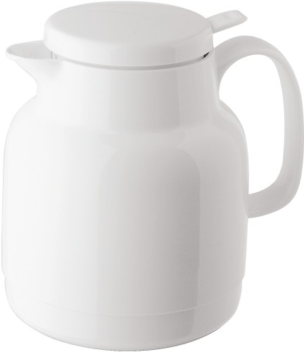 Helios Isolierkanne Mondo Push 1,0 l weiß