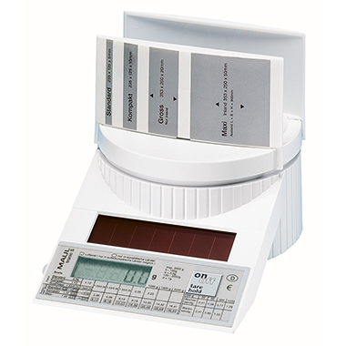 MAUL Briefwaage MAULtronic S porto 12,8cm 2 g - 2kg ohne Netzanschluss weiß