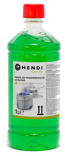 Chafing Dish Brennpaste - Flasche, HENDI, Transparent