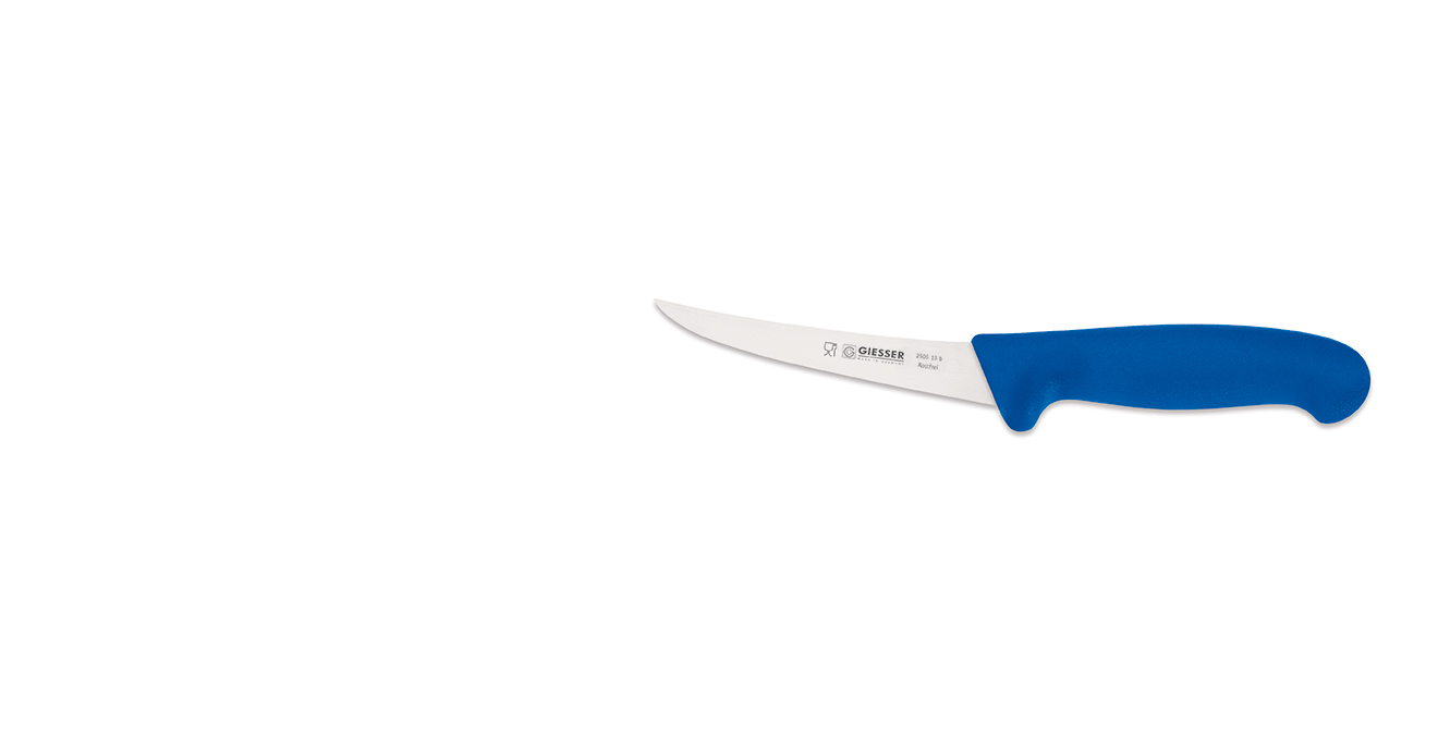 Ausbeinmesser, mittel 13 cm, blau Giesser - Made in Germany