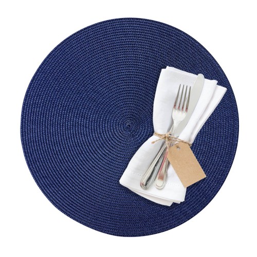 Westmark Tischset »Circle«, rund Ø 38 cm, blau
