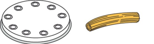NEUMÄRKER Pasta-Scheibe Ø 50 mm Bucatini für MPF 1,5