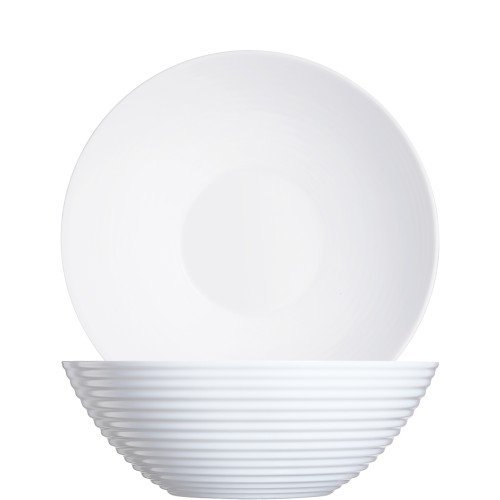Harena White Schale 27,3cm; 310cl Maße: 27 x 27 x 10 cm - Mat.: Opal